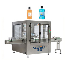 Automatic mouthwash filling machine and  PET plastic bottle